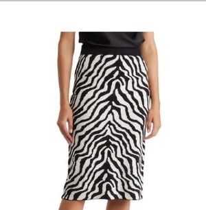 T Tahari Pencil Sweater Mini Skirt